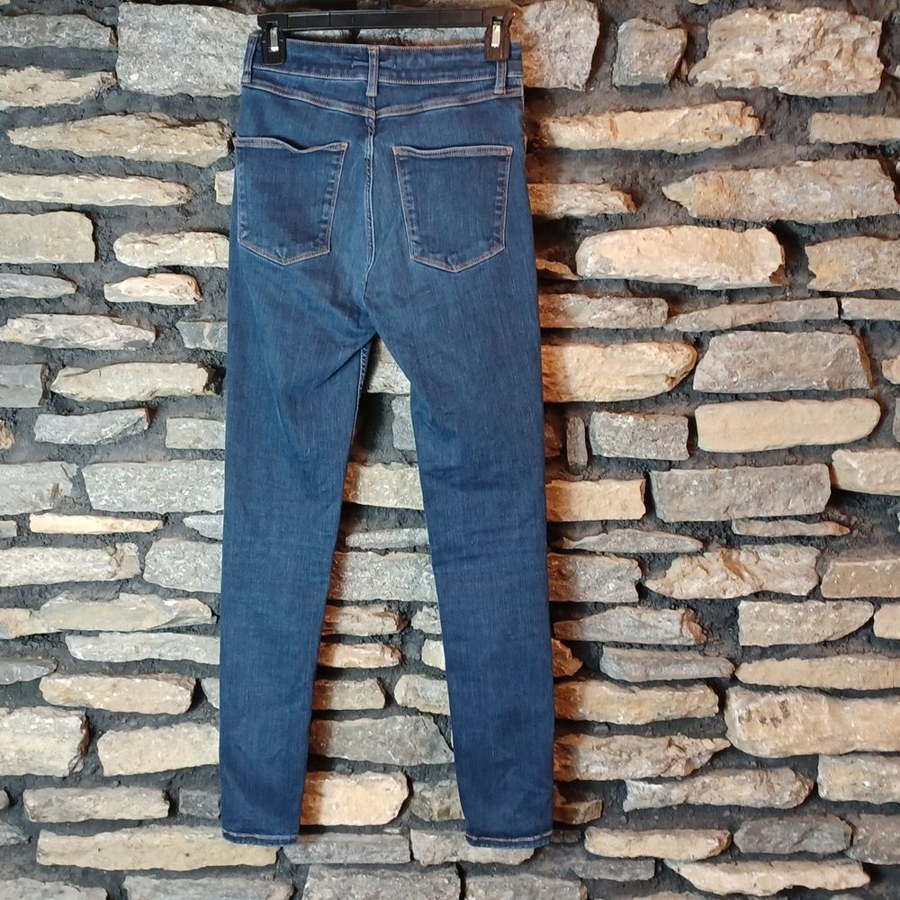 Zara woman premium denim collection skinny jeans sz 4 - Picture 4 of 9